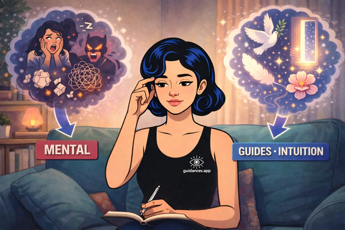 Comment distinguer un message intuitif d’une projection mental