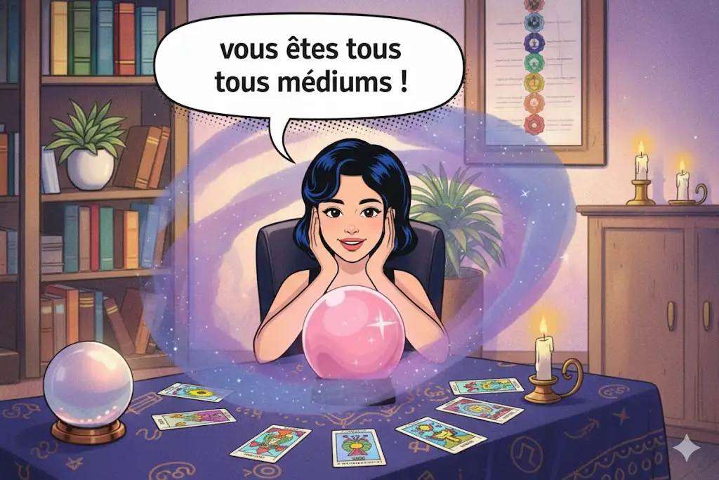 La médiumnité, ce n’est pas juste parler aux défunts